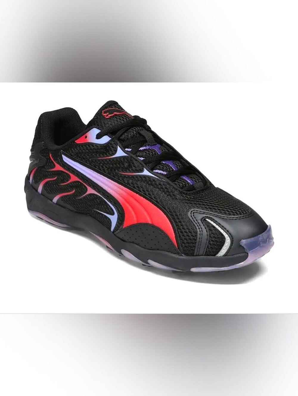 Puma Inhale 401560-02 Sneakers Men's Black Red Low Top Lifestyle Shoes DWA3341